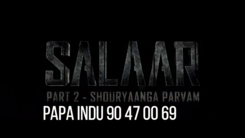 SALAAR - Partie 1